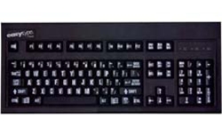 Datacal Large Print EasyType Keyboard - PS/2 Connector