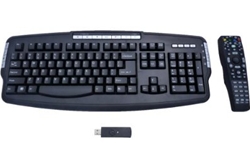 DSI 2.4GHz Wireless RF Vista/XP MCE Full Size Keyboard With Remote Control Combo