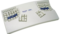 Advantage USB Contoured Keyboard for Mac & PC, White Case