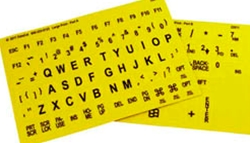 Large Print Braille Labels
