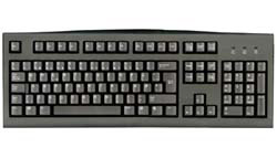 Danish Language Keyboard - Black - USB Connector