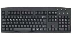 Brazillian Portuguese Keyboard - Black - USB Connector