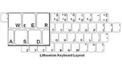 Lithuanian Language Labels+ Keyboard - PS/2 Connector