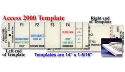 Microsoft Access 2000 Stack Template