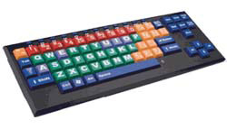 KinderBoard Large Key - Large Print Color Coded Keyboard