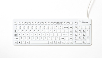 Click here to view larger image Simply Cool Keyboard Water-Resistant Full-Key Keyboard