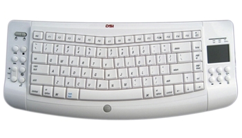 DSI Wireless Ergonomic Mac Keyboard with Touchpad W1000M