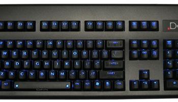 Click here to view larger image Deck Legend 105 Tactile Blue Backlit Keyboard - Ice