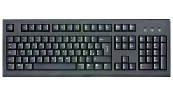 Swedish/Finnish Language Keyboard - Black - USB Connector