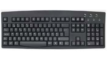 Portuguese (Portugual) Keyboard - Black - USB Connector