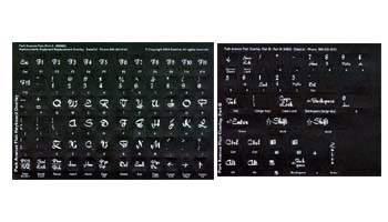 Click here to view larger image Classy Keyboards Park Avenue Flair Keyboard Labels