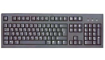 English (UK) Keyboard - Black - USB Connector