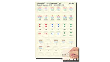 Click here to view larger image Corel WordPerfect Win 6.1 DOS Keyboard Labels