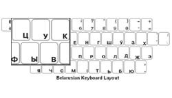 Ukrainian Language Keyboard Labels