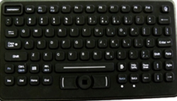 BLH Series - NEMA 4 LED Backlit Illuminated Keyboards with integrated pointing Device