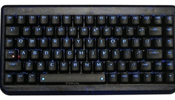 Deck 82 Small Form Factor Blue Backlit Keyboard - Ice