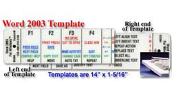 Word 2003 Keyboard Template