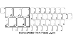 Bahrain (Arabic) Language Keyboard Labels