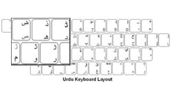 Urdu Language Keyboard Labels