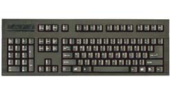 DSI Black Left Handed Keyboard - USB-PS/2 Connector