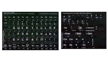 Classy Keyboards Geek Chic Keyboard Labels