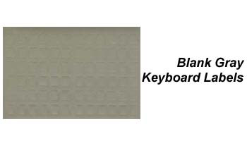 Grey Data Cover Keyboard Labels