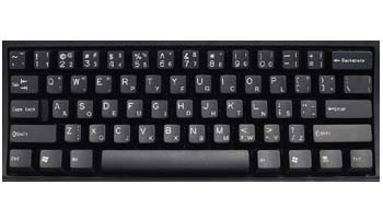 Clear Dvorak Keyboard Labels